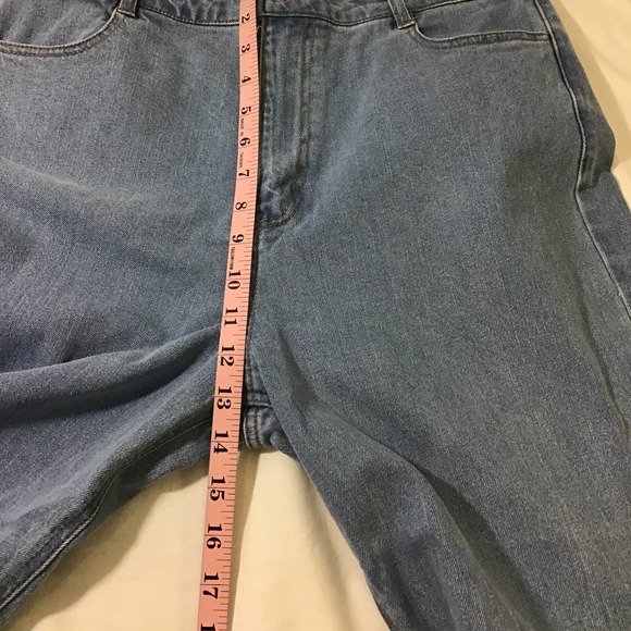 PRINCESS HIGHWAY 12 L light blue Emily denim cotton blend boot leg jeans - Picture 6 of 10